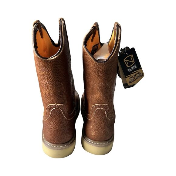 Noble Outfitters Mens Wedge Wellington 10” Work Boot In‎ Whiskey Nwt - Picture 2 of 6